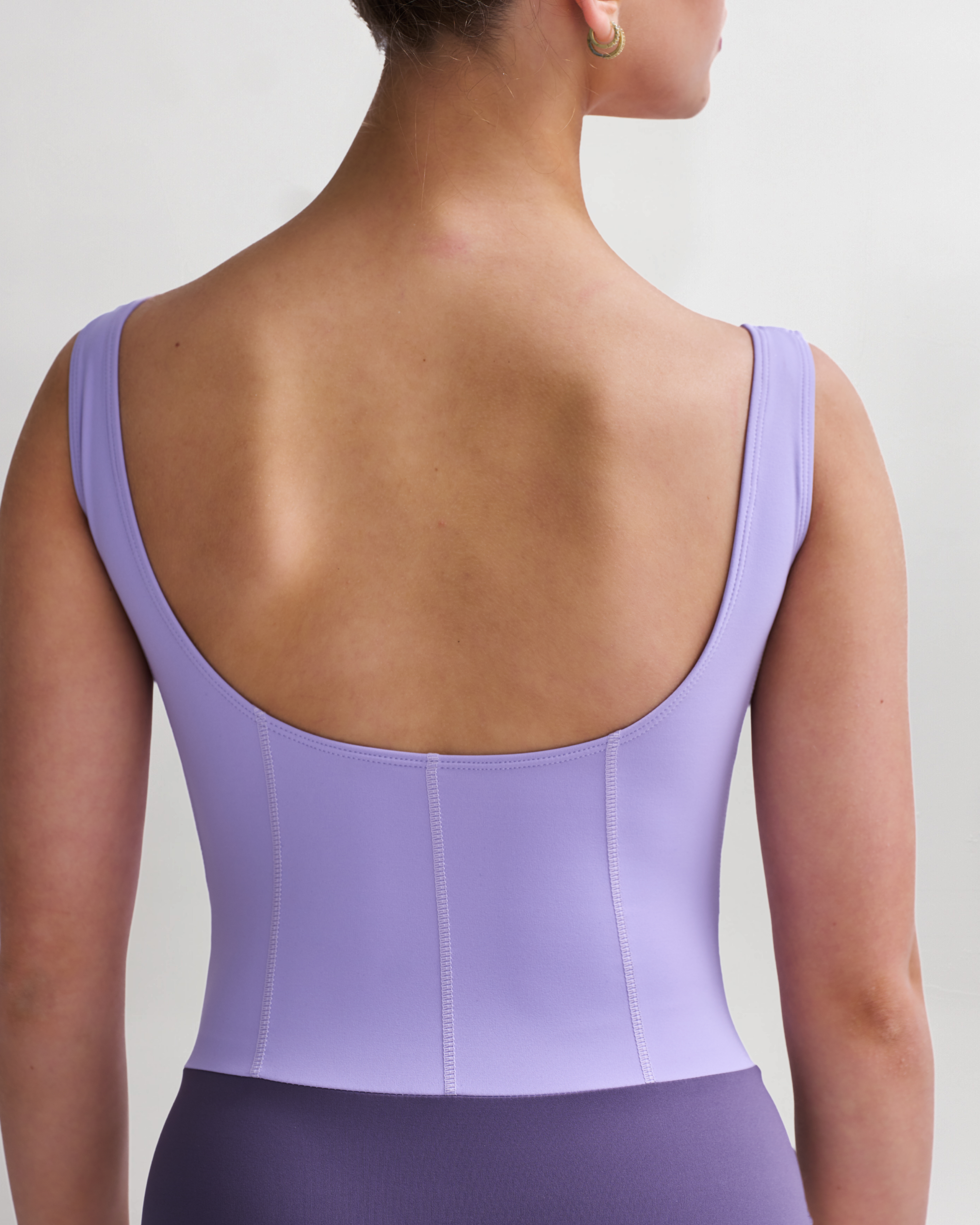 Maria Lilac x Violet Leotard Super High Cut