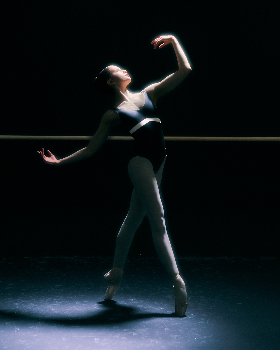 Kendall Black Leotard High Cut