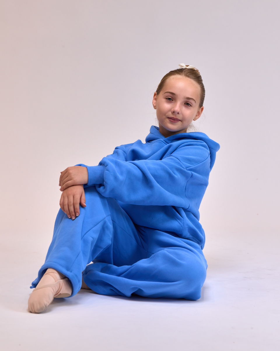 Oversized Hoodie Blueberry Glaze