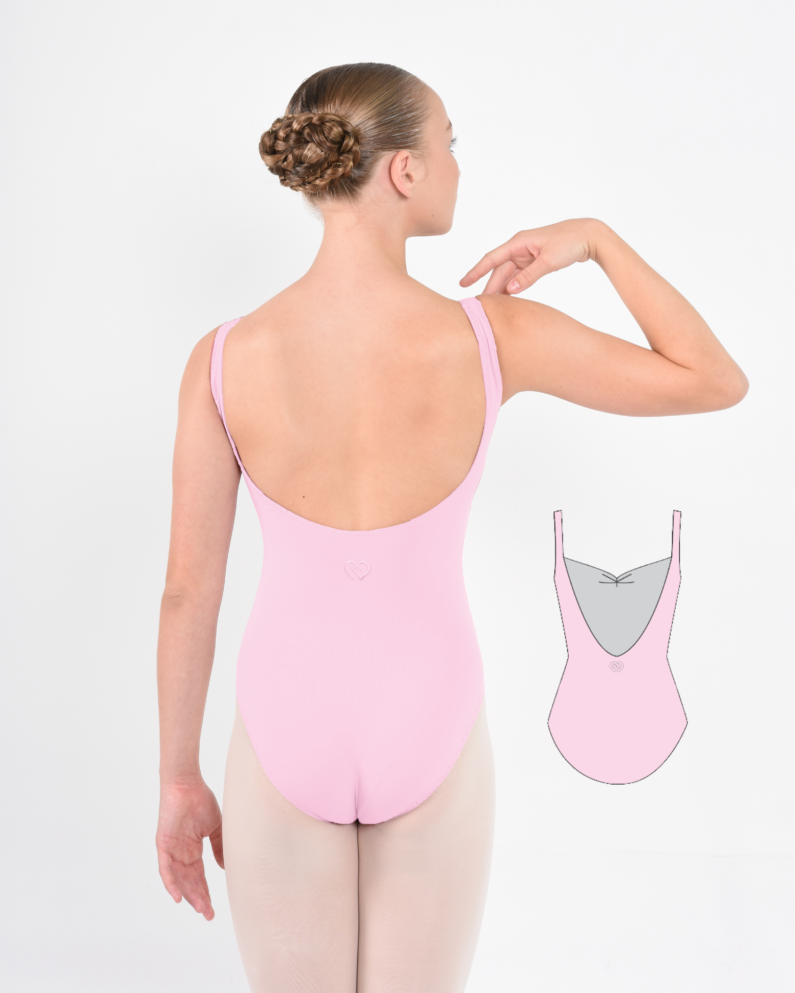 Belle Fairy Bread Leotard High Cut