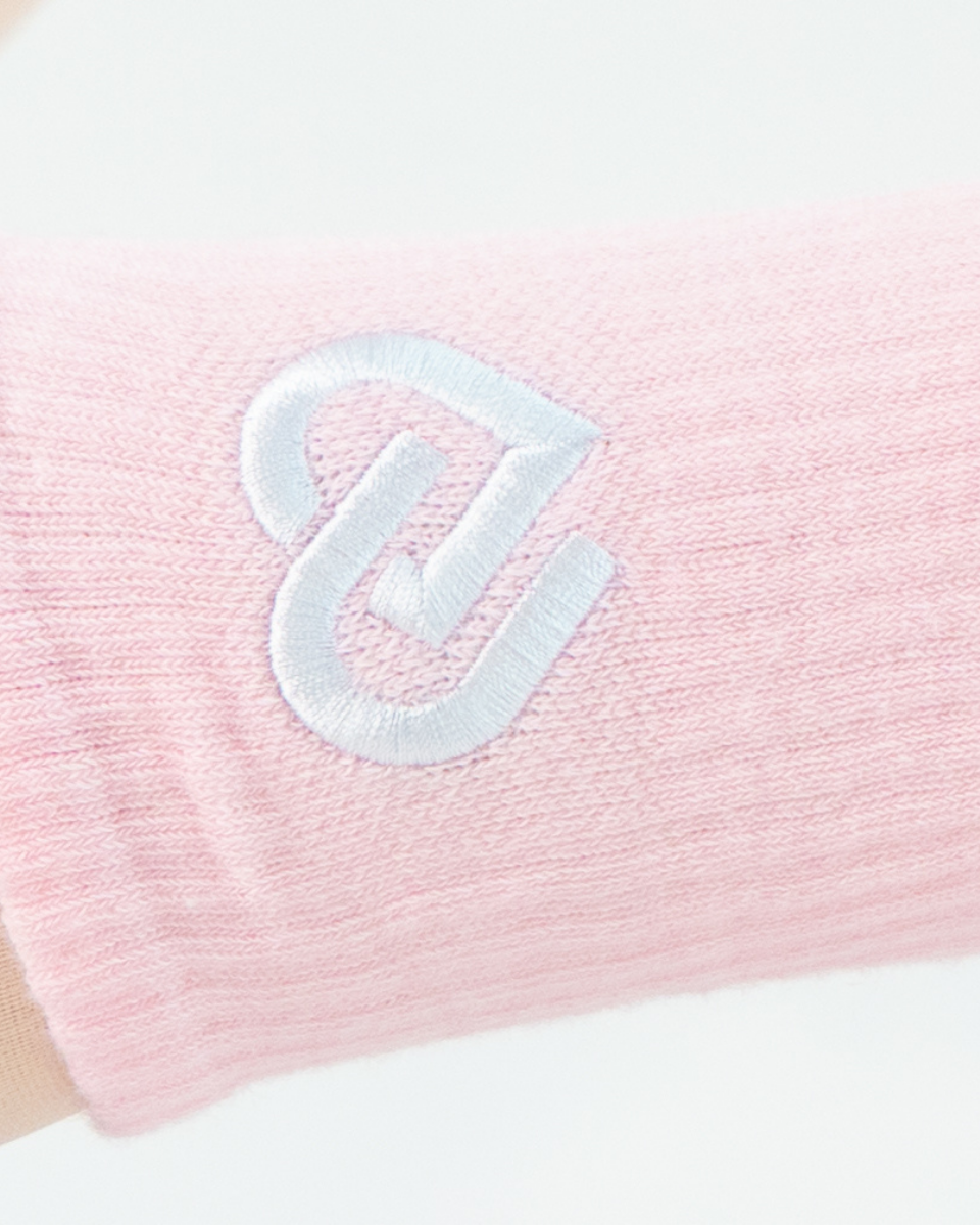 Ballerina Pink Crew CDW Socks