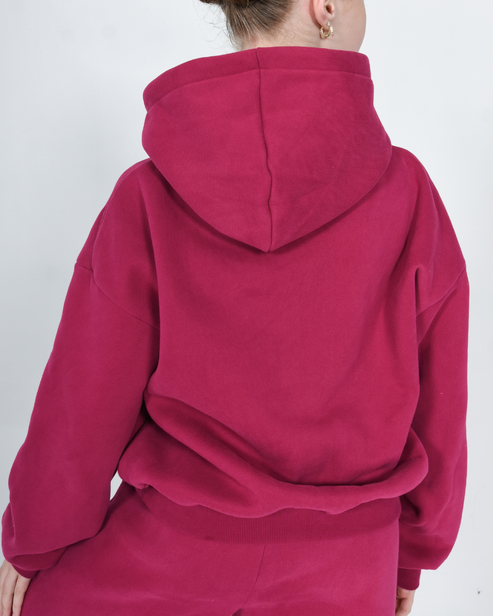 Oversized Hoodie Bubblegum