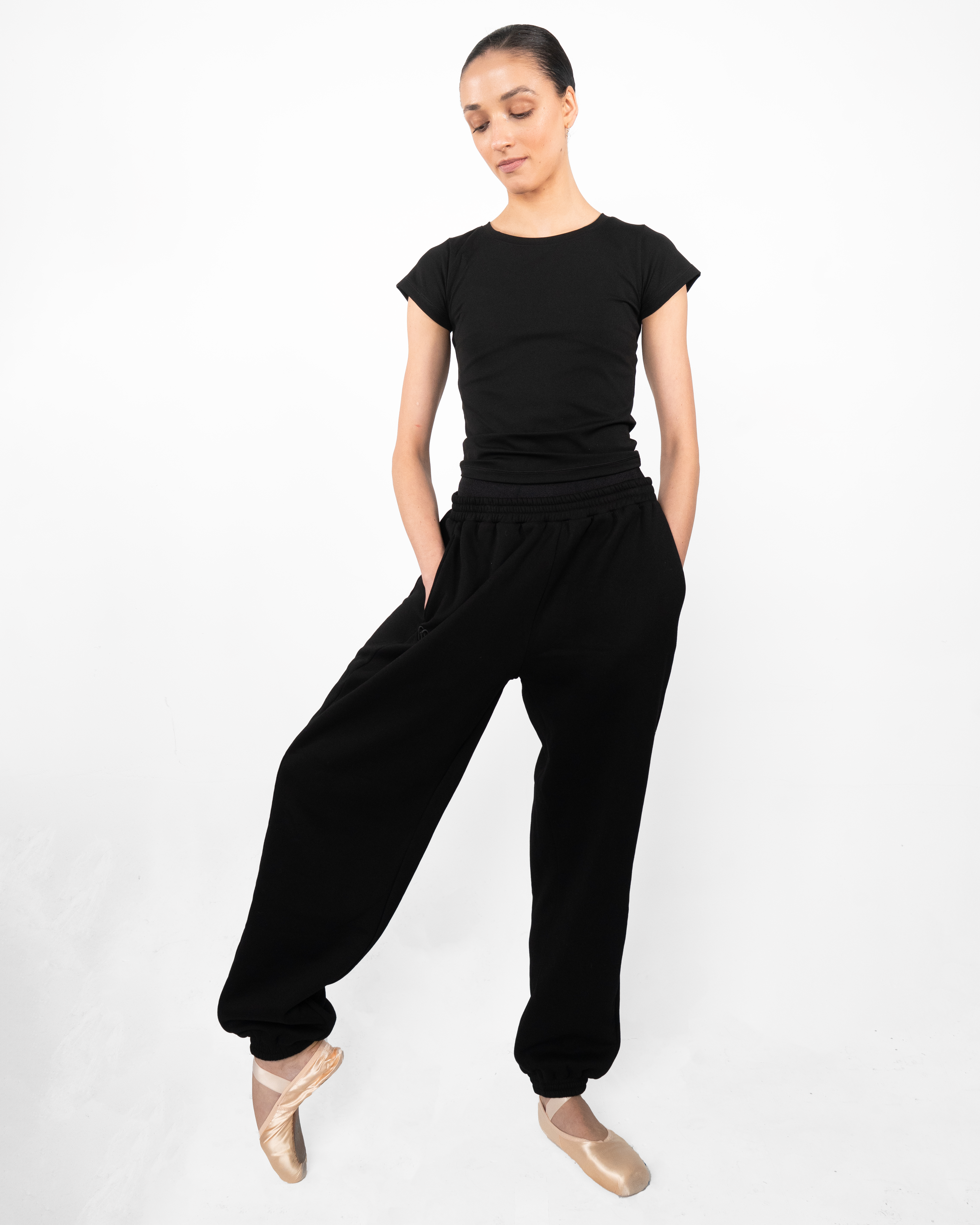 Black Track Pants