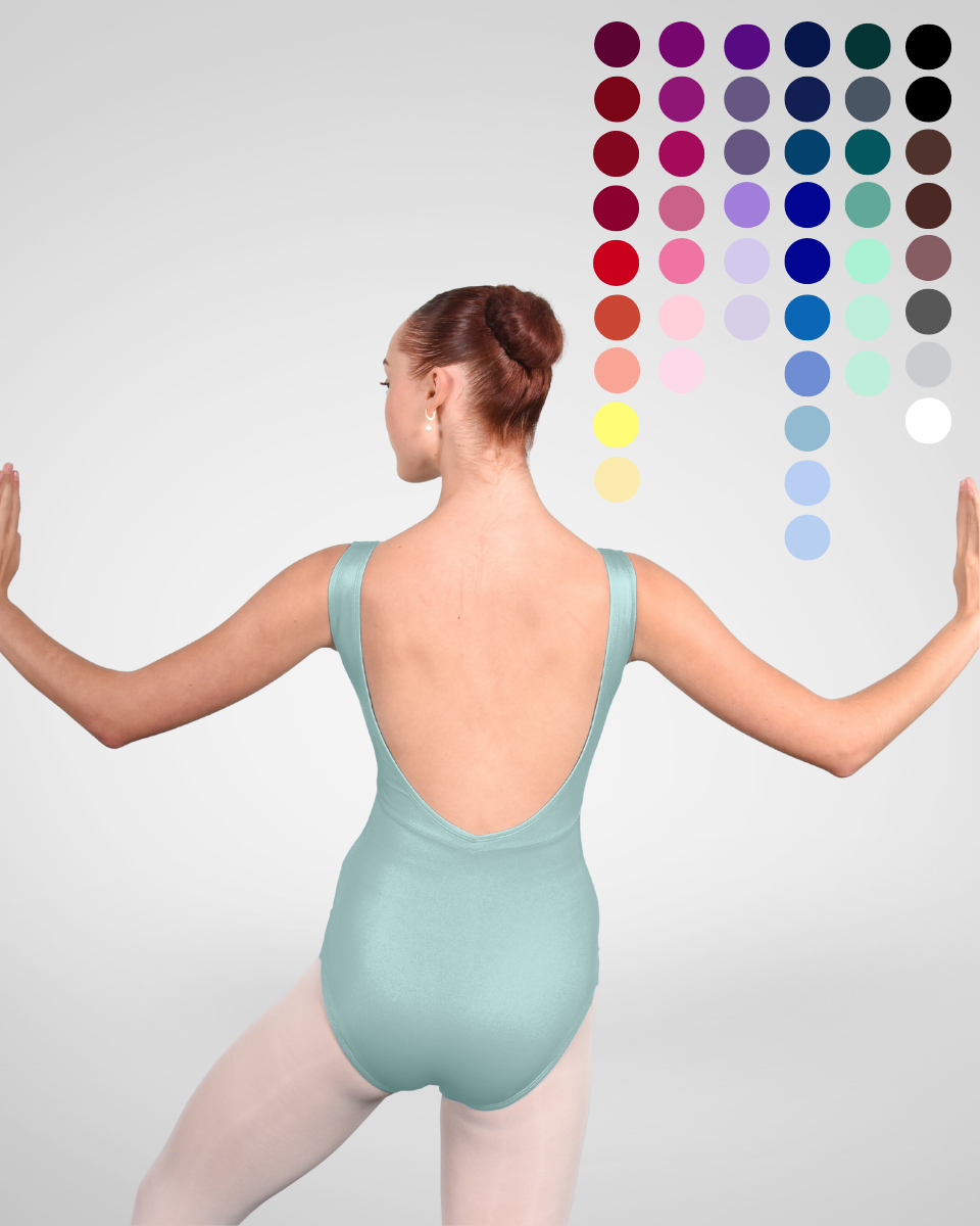 Custom Ella Leotard Super High Cut - Mint