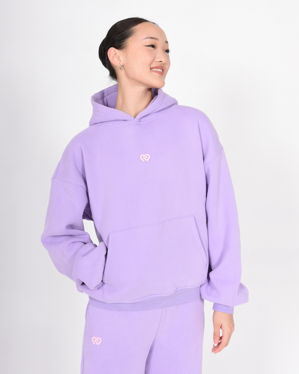 Oversized Hoodie Grape