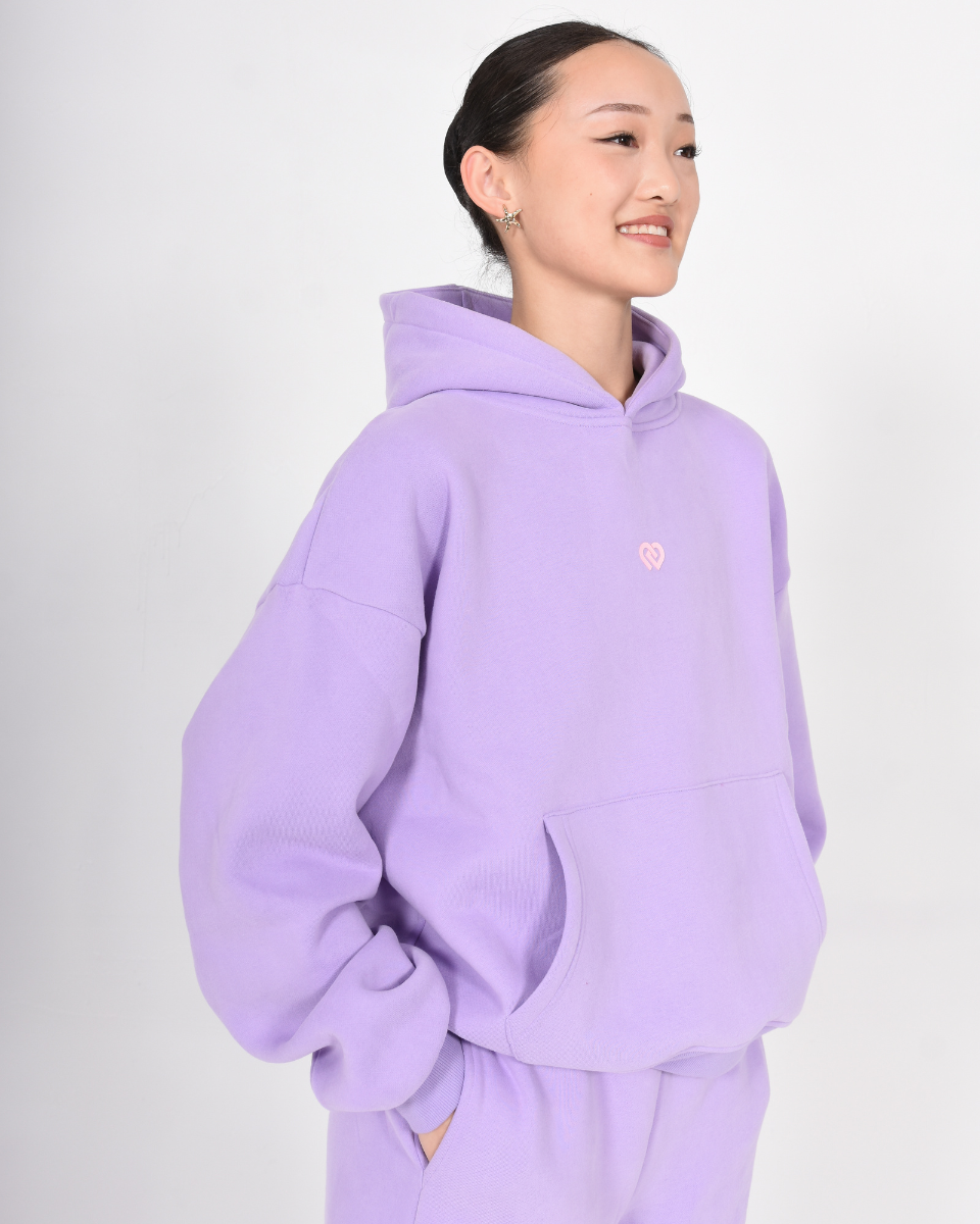 Oversized Hoodie Grape