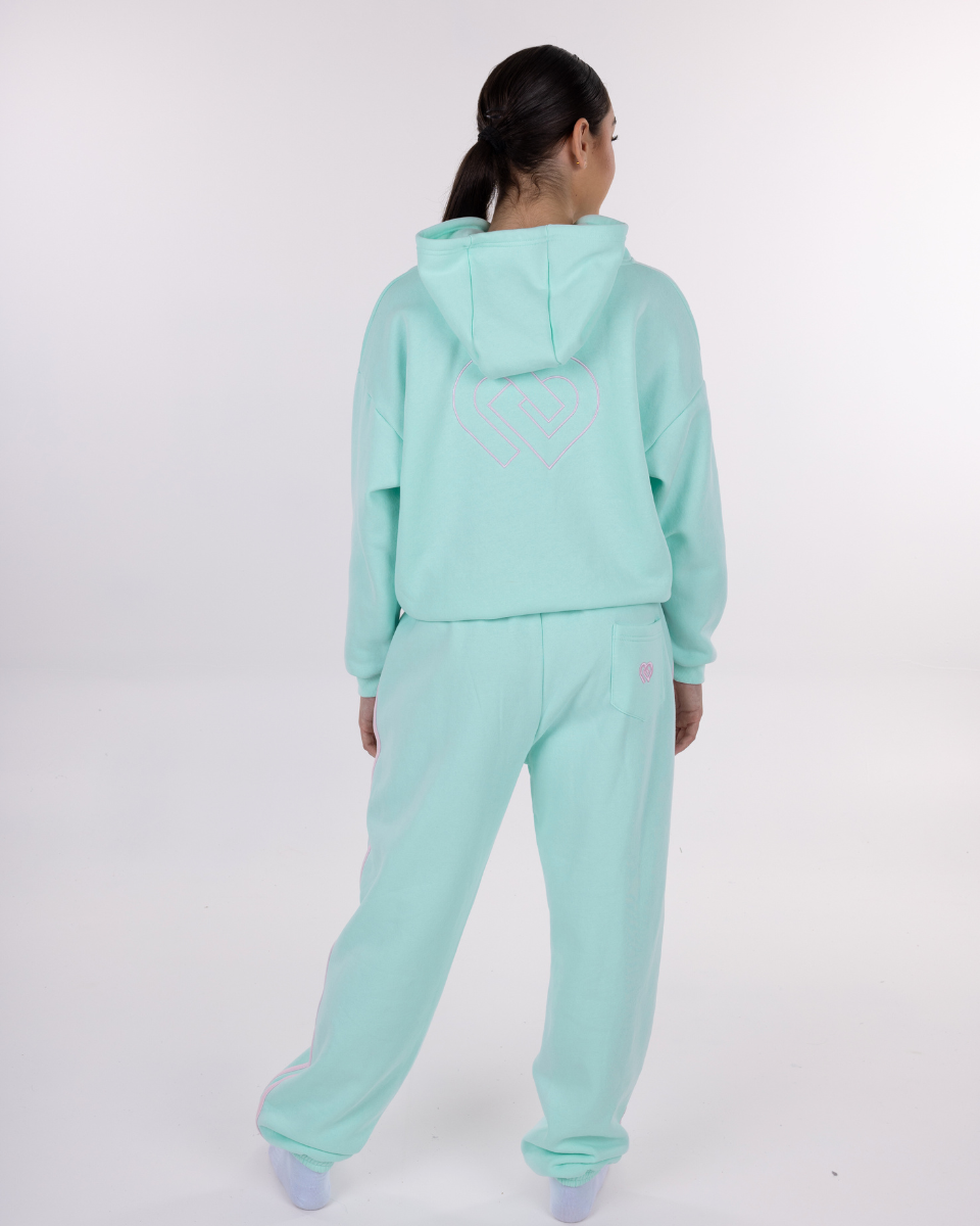 Cuffed Track Pants Mint