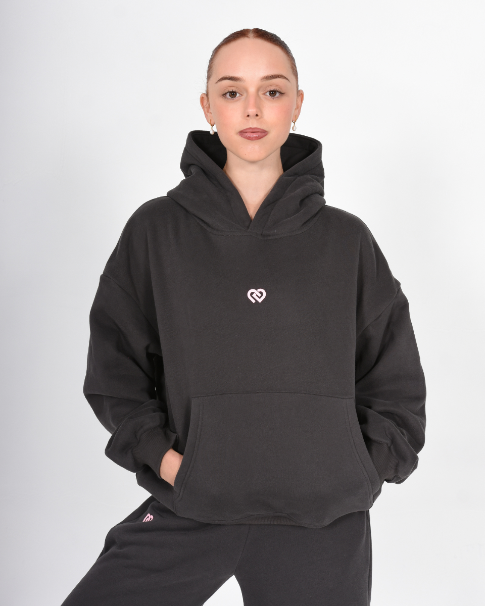 Oversized Hoodie Pearl Grey