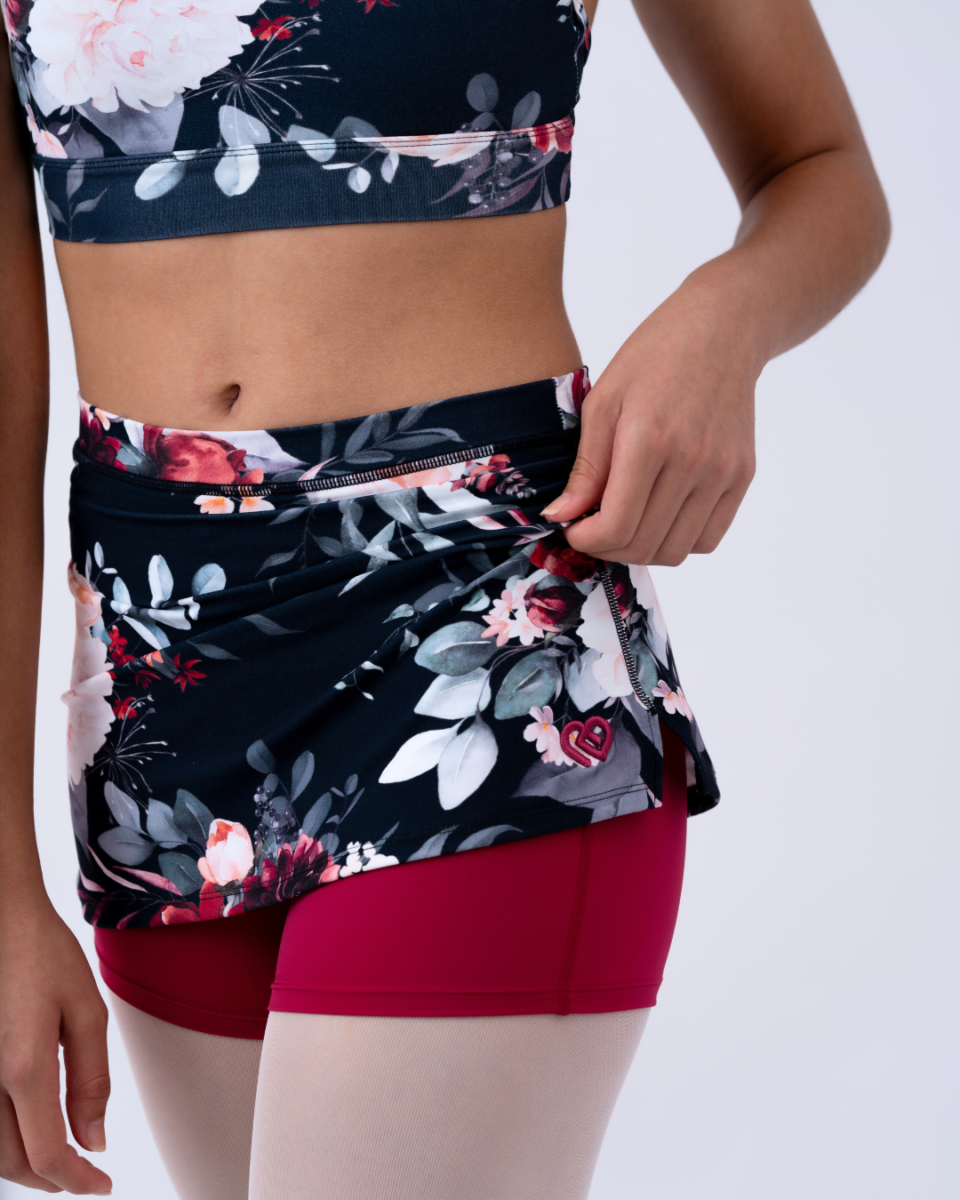 Skort Mistletoe Print – Claudia Dean World