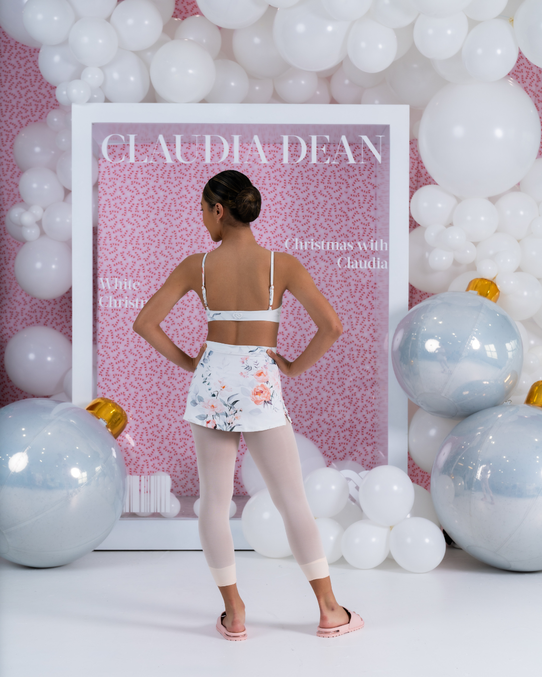 Cindy Sugarplum Print Crop