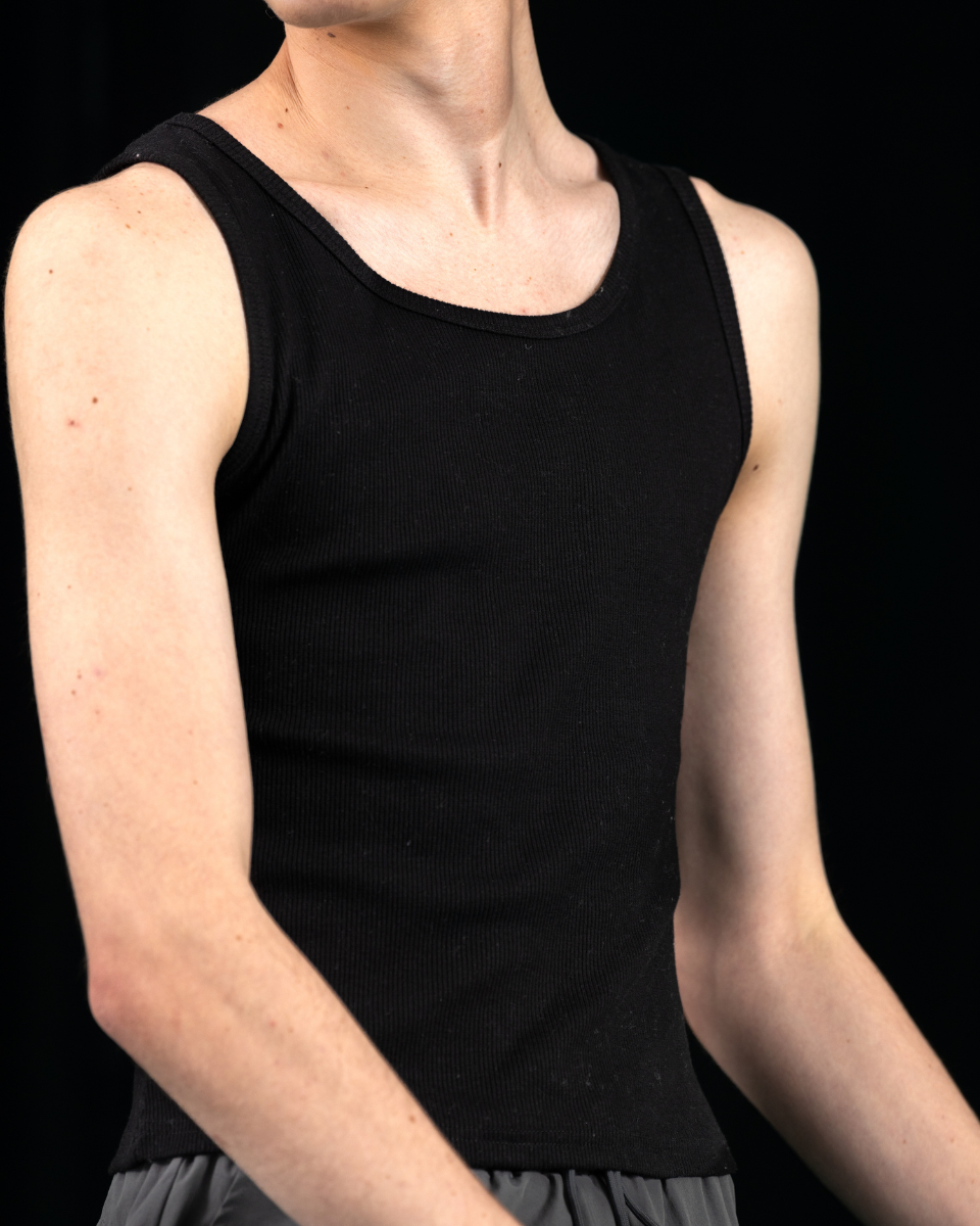 Black Training Singlet