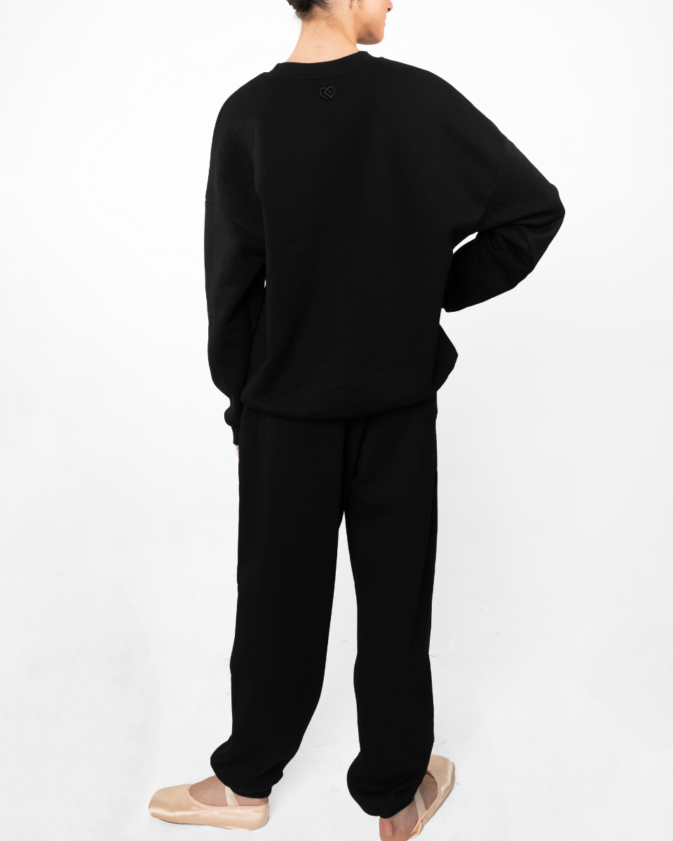 Black Crew Sweater