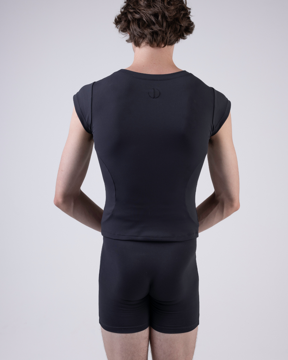 Deep Charcoal Bike Shorts