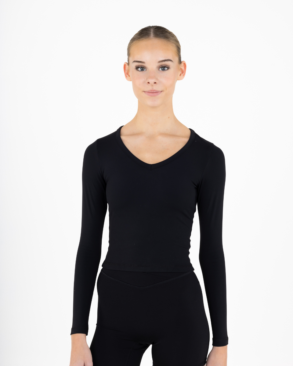 Noir Long Sleeve Top