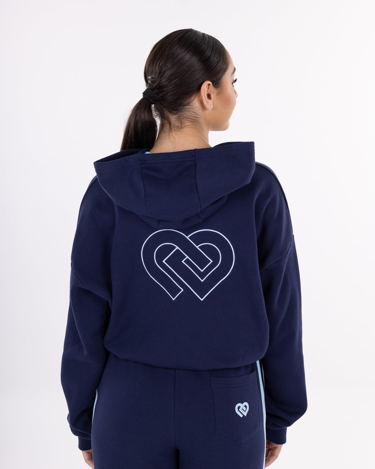 Zip Hoodie Navy