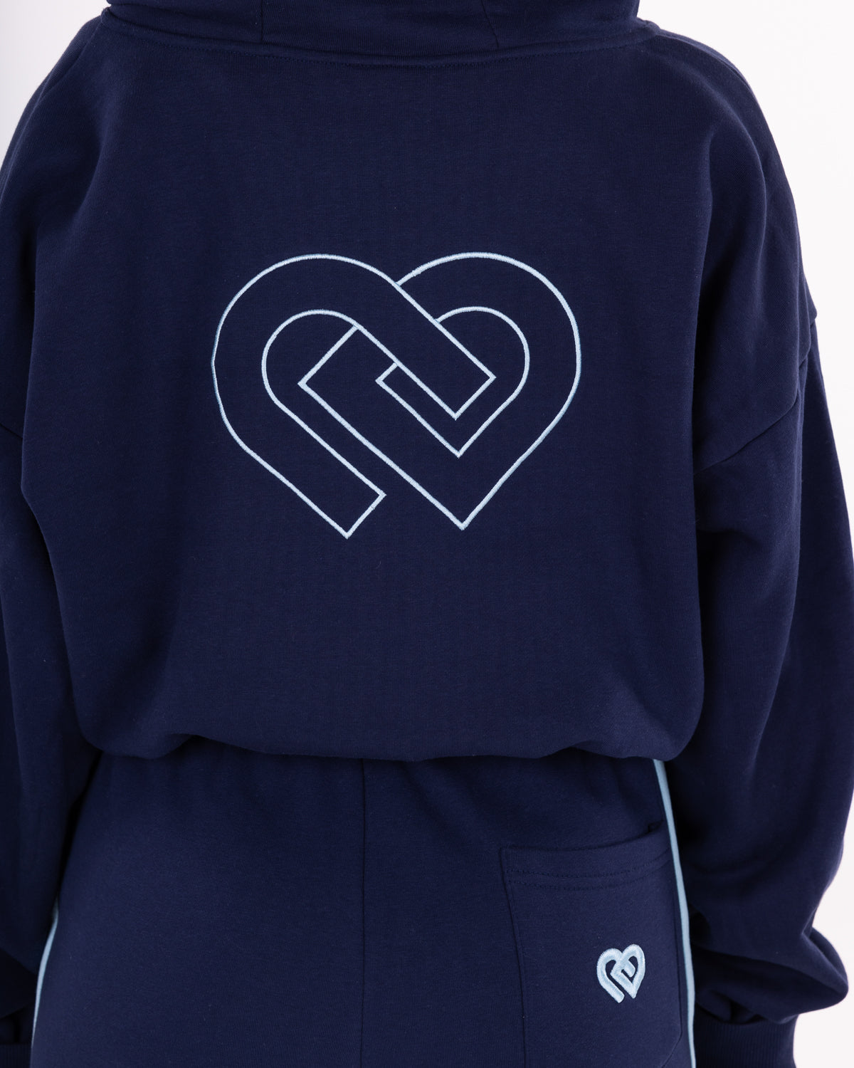 Zip Hoodie Navy