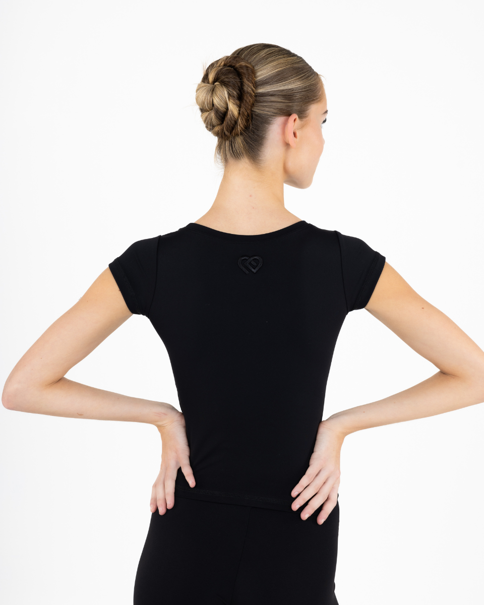 Luxe Tee Black