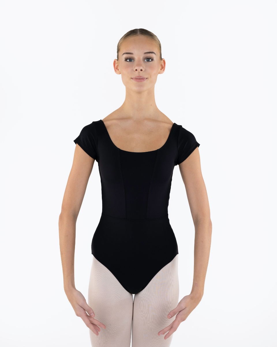 Mia Leotard Noir Black Classic Cut