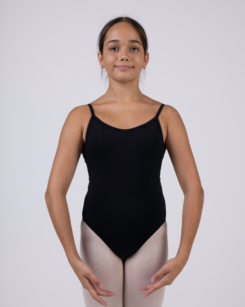 Odile Noir Black Leotard Classic Cut