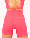 Hot Pink 4" Bike Shorts - Claudia Dean World