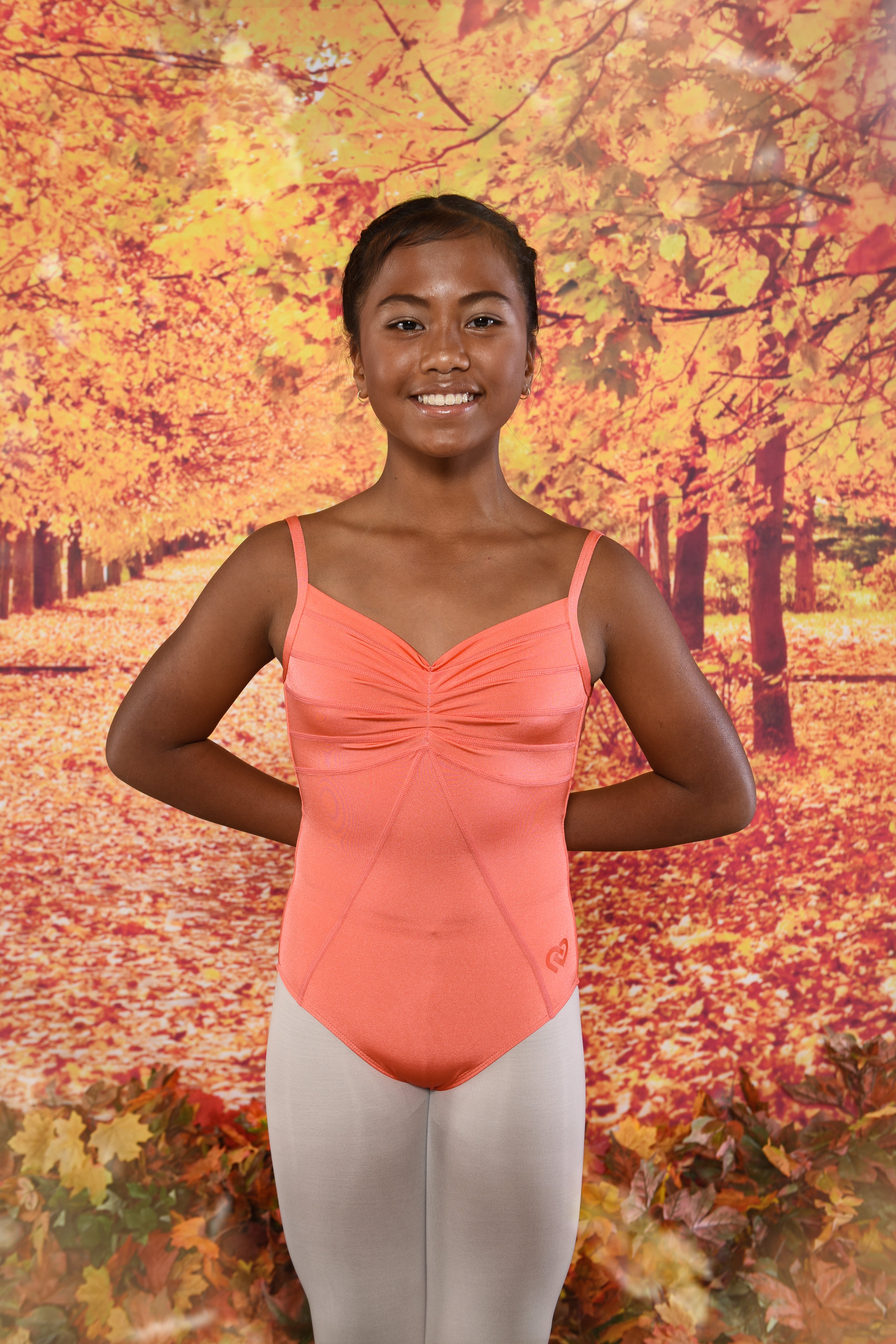 Orange leotard hot sale