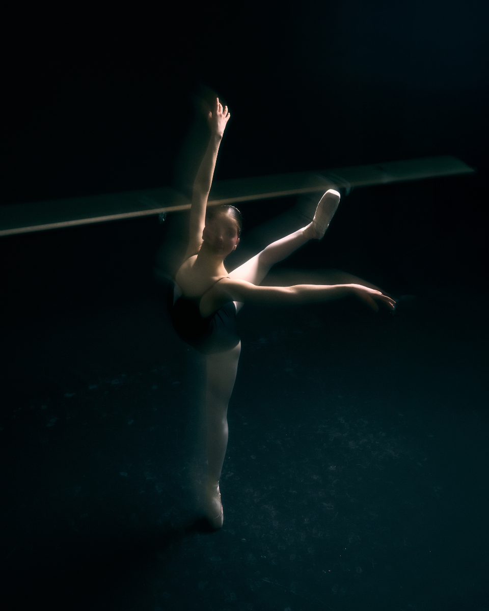 Coco Black Leotard High Cut