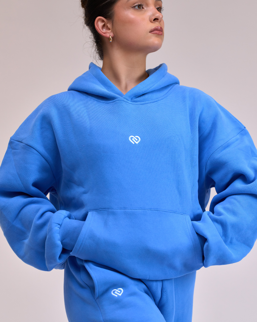 Oversized Hoodie Blueberry Glaze