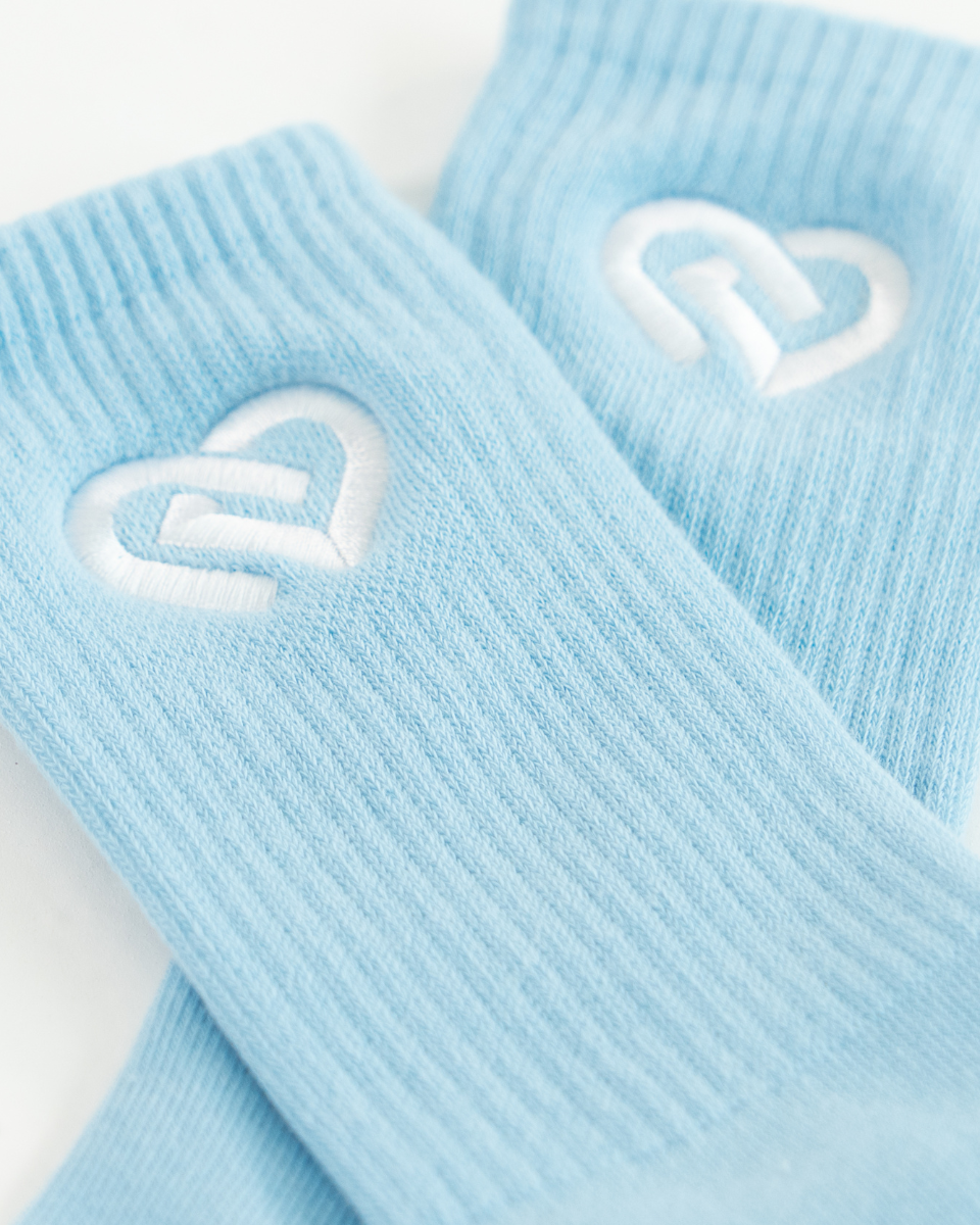 Blueberry Crew CDW Socks