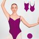 Custom Ariel Leotard Super High Cut - Magenta