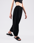 Noir Parachute Pants