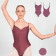Custom Ariel Leotard Super High Cut - Rose Gold