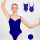 Custom Ariel Leotard Super High Cut - Royal Blue