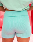 Mint Knit Shorts