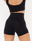 Noir Black V Shorts