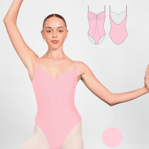 Custom Ariel Leotard Super High Cut - Strawberry