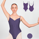 Custom Ariel Leotard Super High Cut - Violet