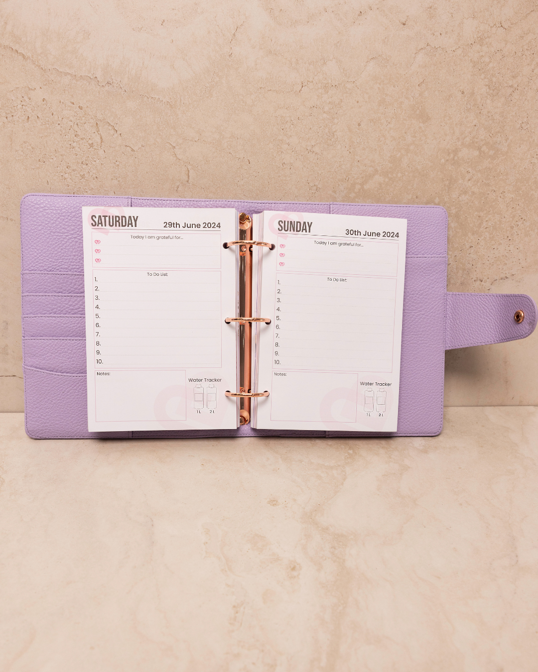2024 Planner Lilac
