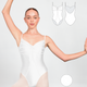Custom Ariel Leotard Super High Cut - White