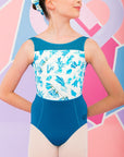 Giselle with Mesh Storm x Bluebell Print - Claudia Dean World