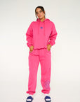 Hot Pink CD Track Pants - Claudia Dean World