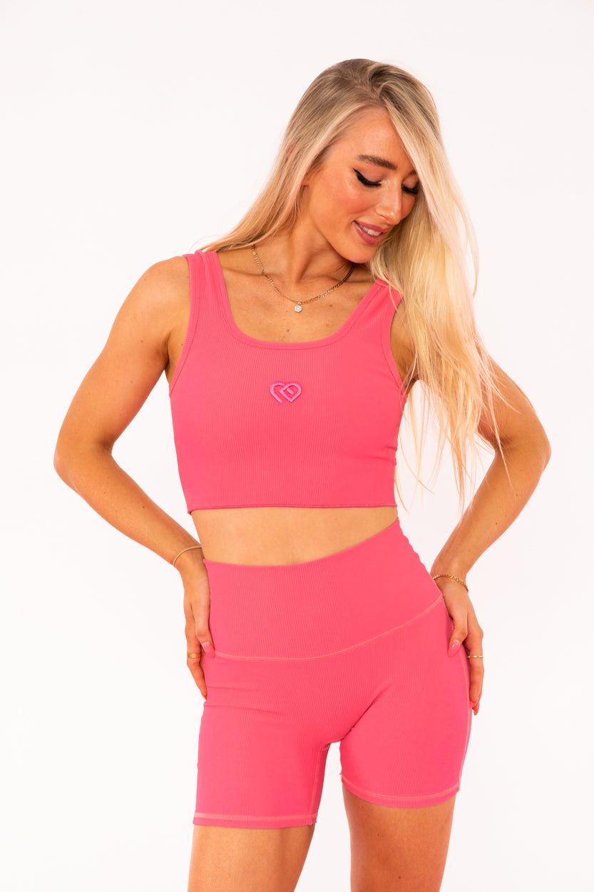 Hot Pink Romi Crop - Claudia Dean World