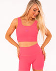 Hot Pink Romi Crop - Claudia Dean World