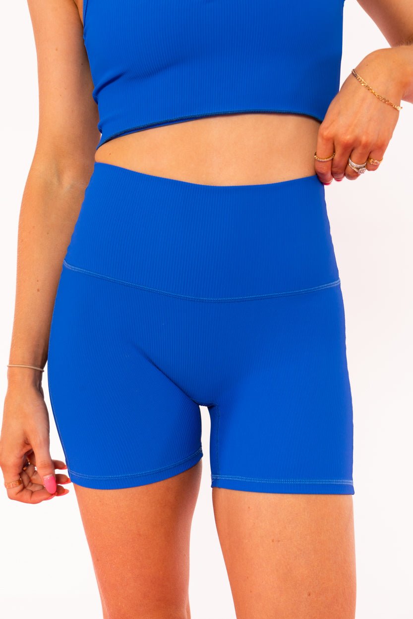 Royal 4" Bike Shorts - Claudia Dean World